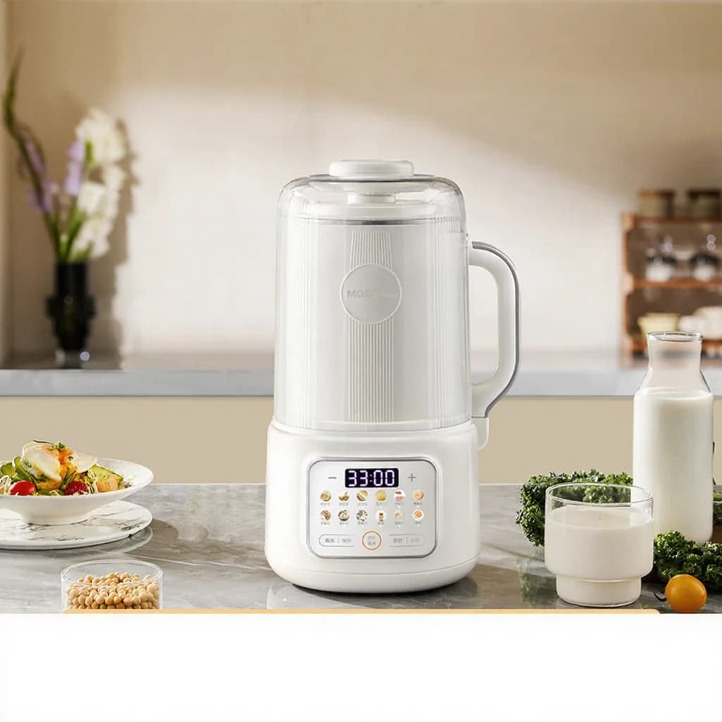 Automatischer Sojamilchbereiter mit leisem Mixen und Warmhalten