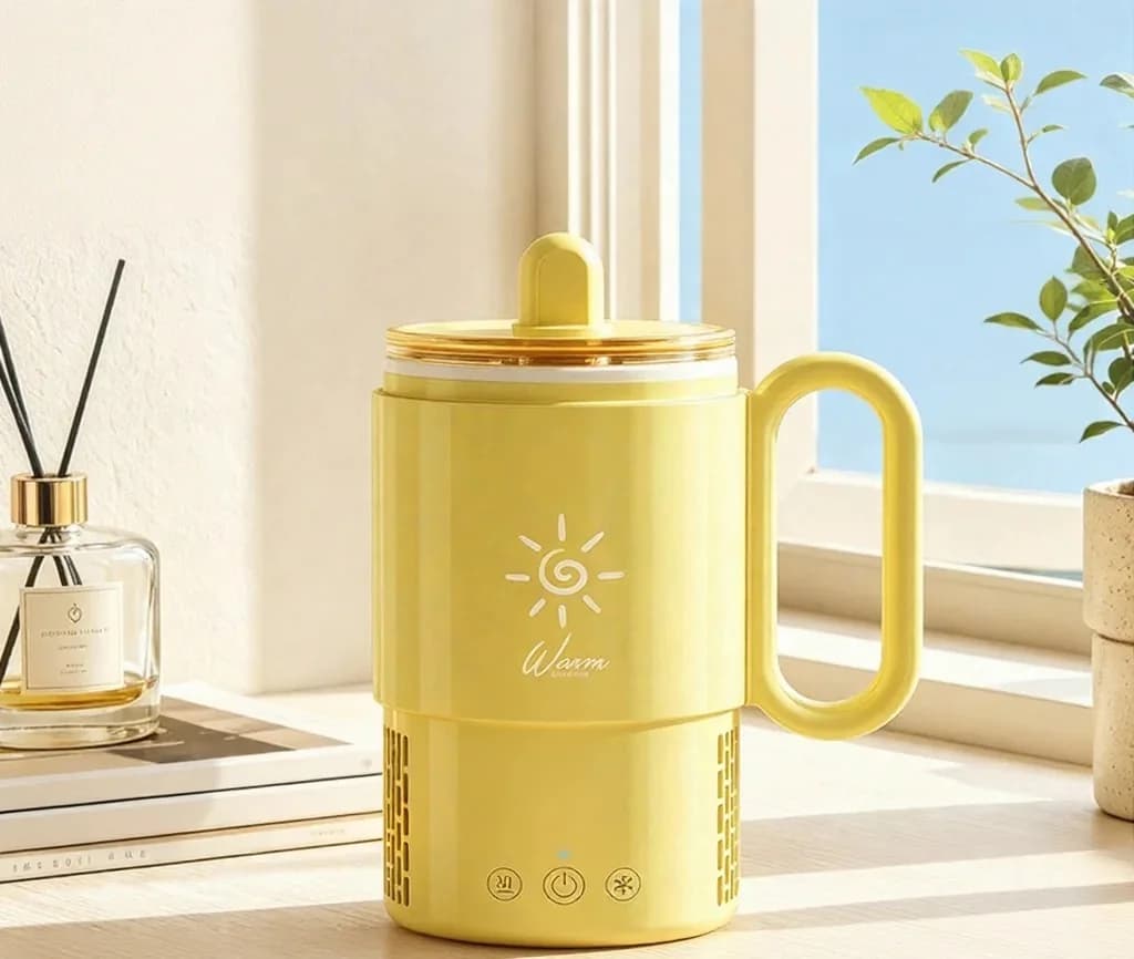 Mini-Kühl- und Heizbecher 450mL 36W Touch-Bedienung