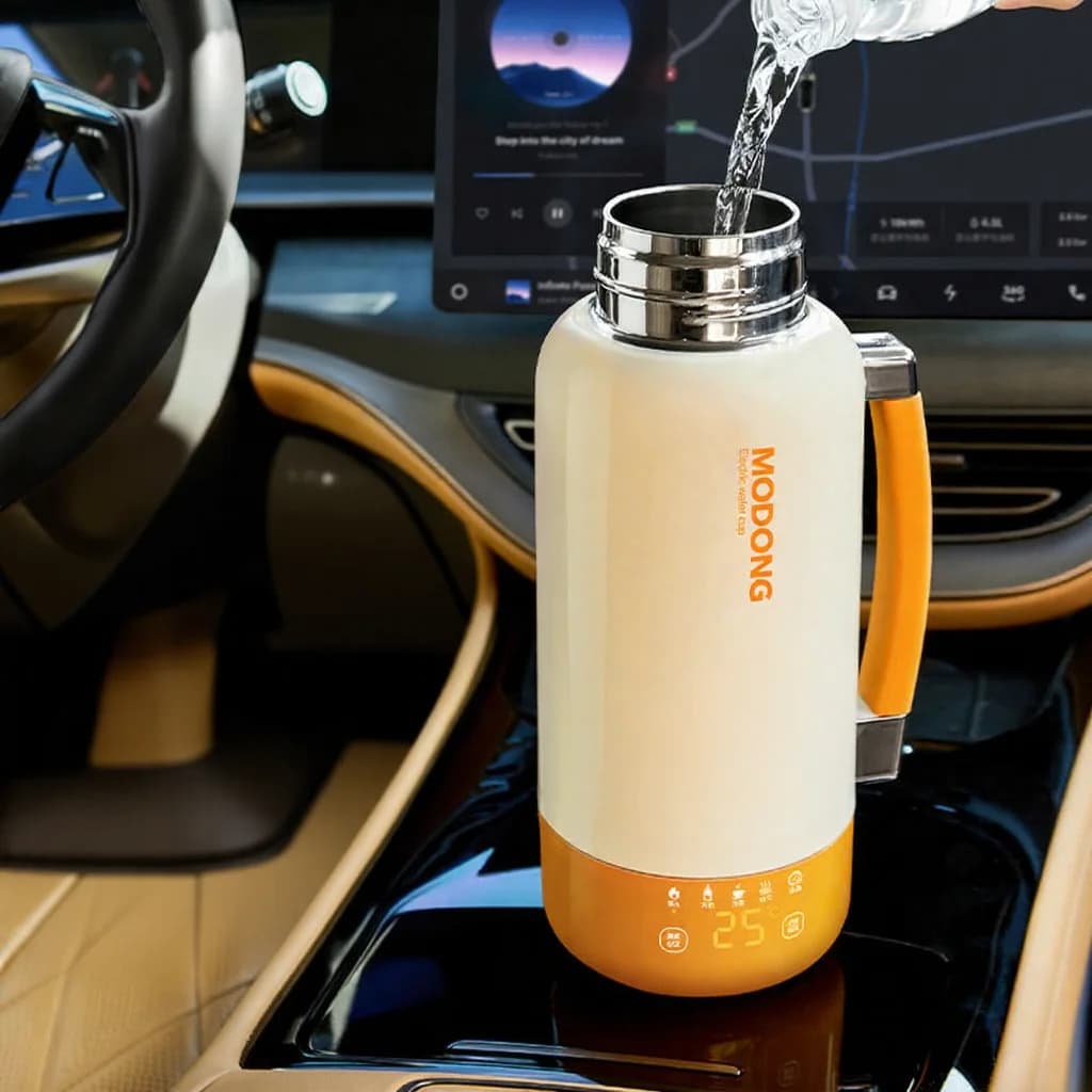 Tragbarer elektrischer Reise-Wasserkocher mit automatischer Abschaltung