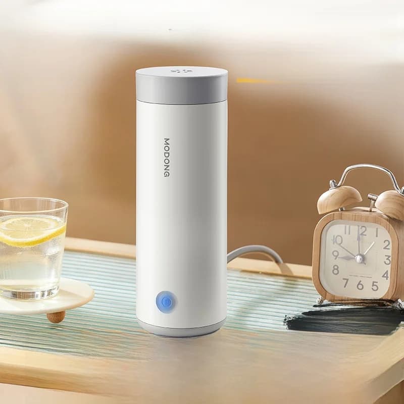 Tragbarer elektrischer Heizwasserbecher 304-Innenbehälter 300ml