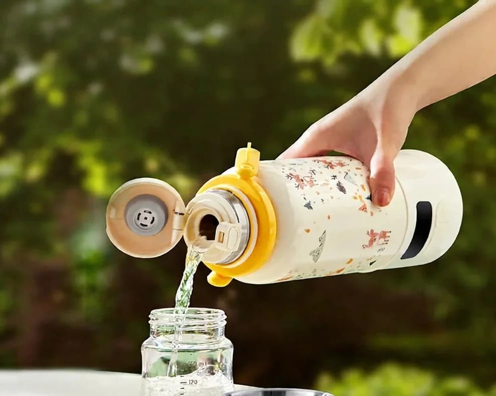 Tragbarer elektrischer Wasser-Heizbecher mit 100°C Kochen und Thermostat
