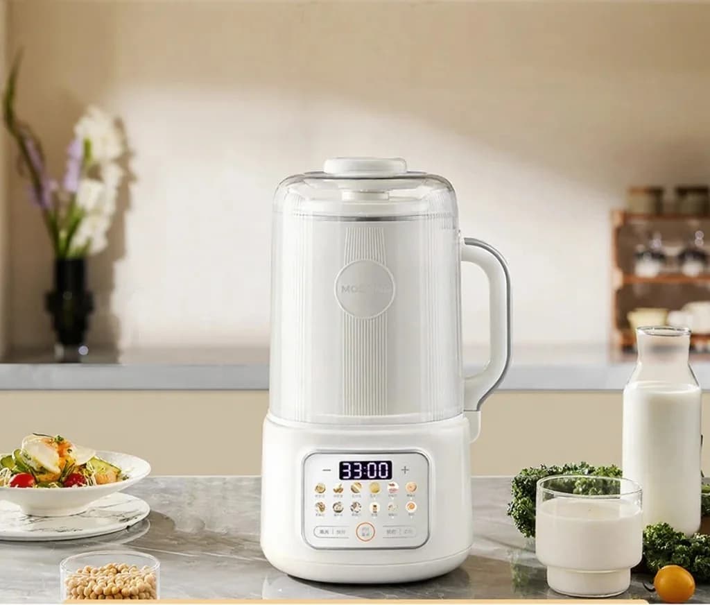 Automatische Sojamilchmaschine mit leisem Mixen und Warmhalten