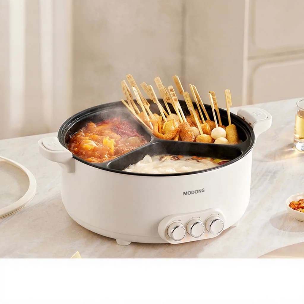 Elektrischer Hot Pot mit Trennwand, 5.6L/8L, 220V
