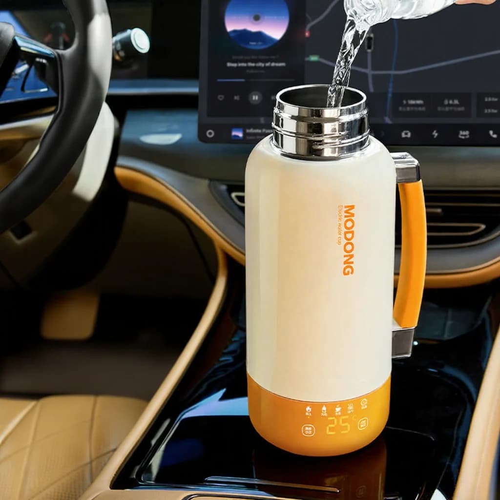 Tragbarer elektrischer Reise-Wasserkocher mit automatischer Abschaltung