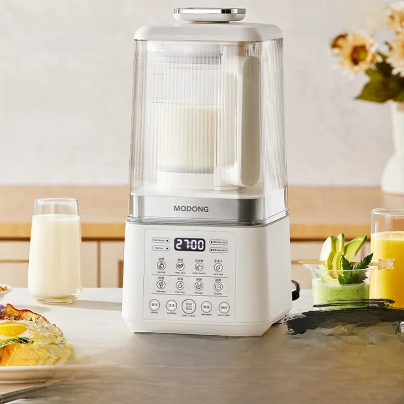 Elektrischer Hochgeschwindigkeits-Standmixer und Sojamilchbereiter mit Heizfunktion