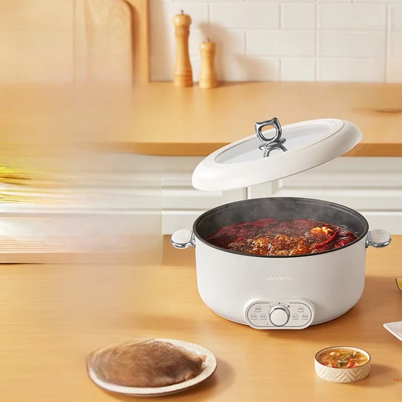 Elektrischer Hot Pot 6L 7L 8L mit Dampfgarer, 220V