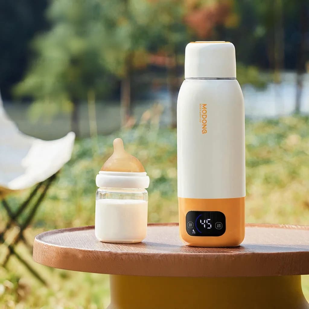 Tragbarer Heizbecher für Babynahrung 550ml, mit und ohne Kabel