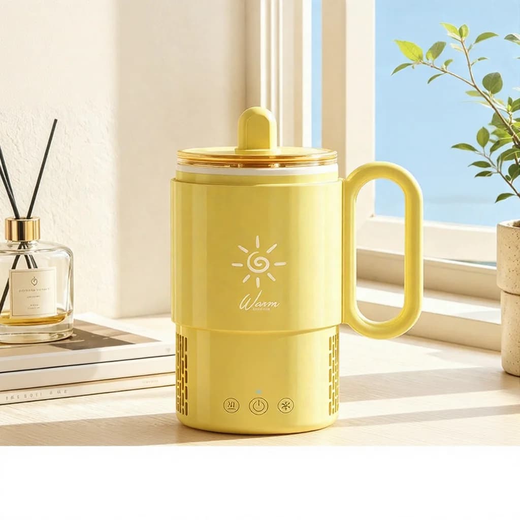 Mini-Kühl- und Heizbecher 450mL 36W Touch-Bedienung