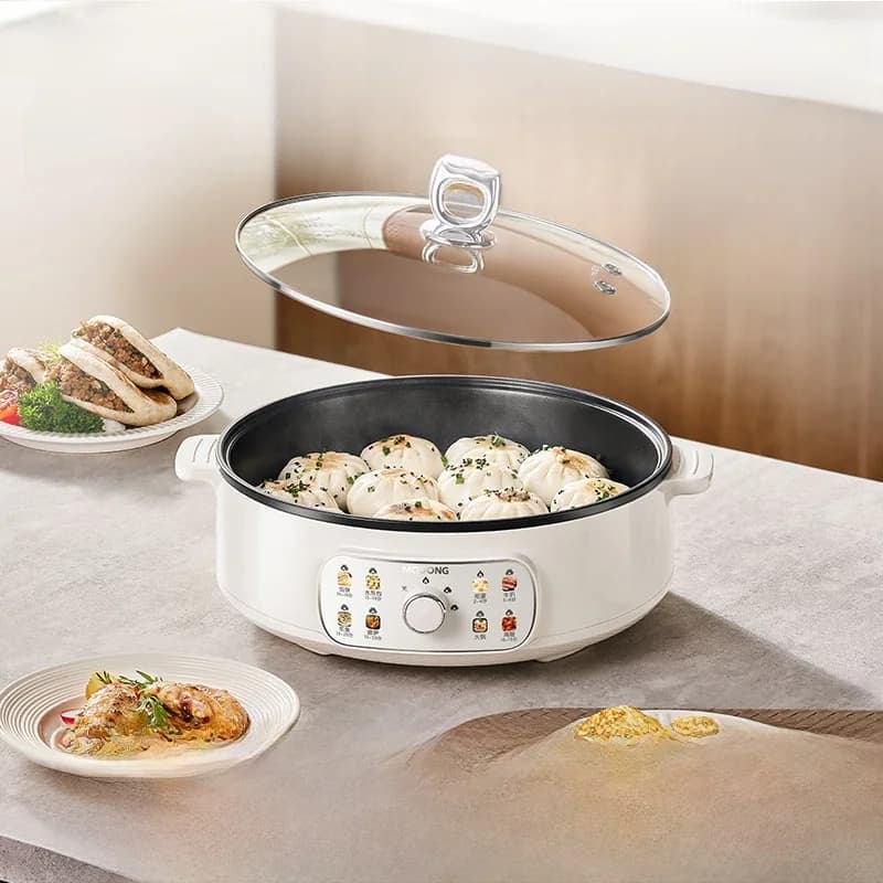 Beidseitige Elektro-Grillplatte 4L, Antihaft, 1800W