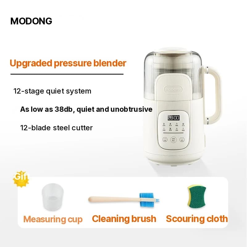 1,2L Heizmixer mit Touch-Steuerung, Glaskörper