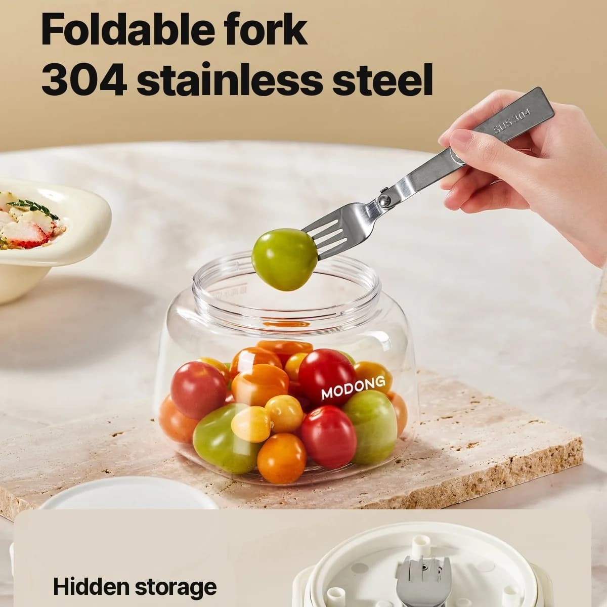 Tragbarer Lebensmittelfrischer für Obst und Gemüse, 4W