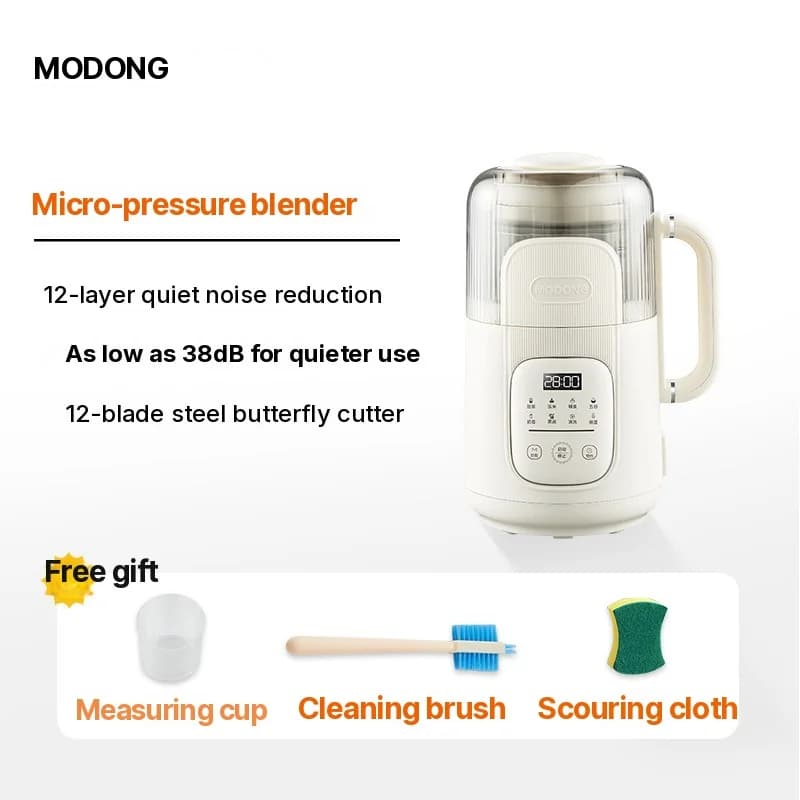 1,2L Heizmixer mit Touch-Bedienung, Glasgehäuse