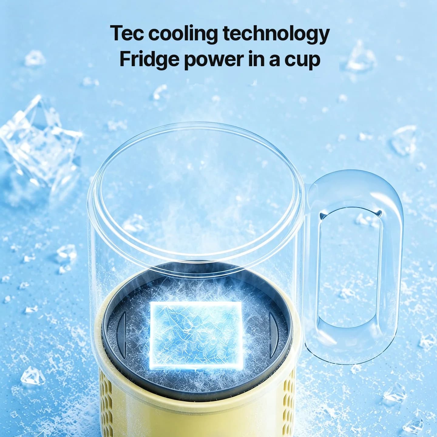 Mini Kühl- und Heizbecher 450mL 36W Touch-Steuerung
