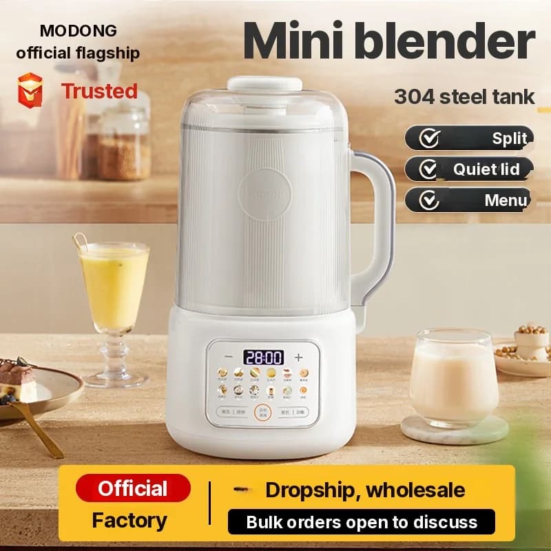 Heizender Mixer für Sojamilch mit Selbstreinigung 800W