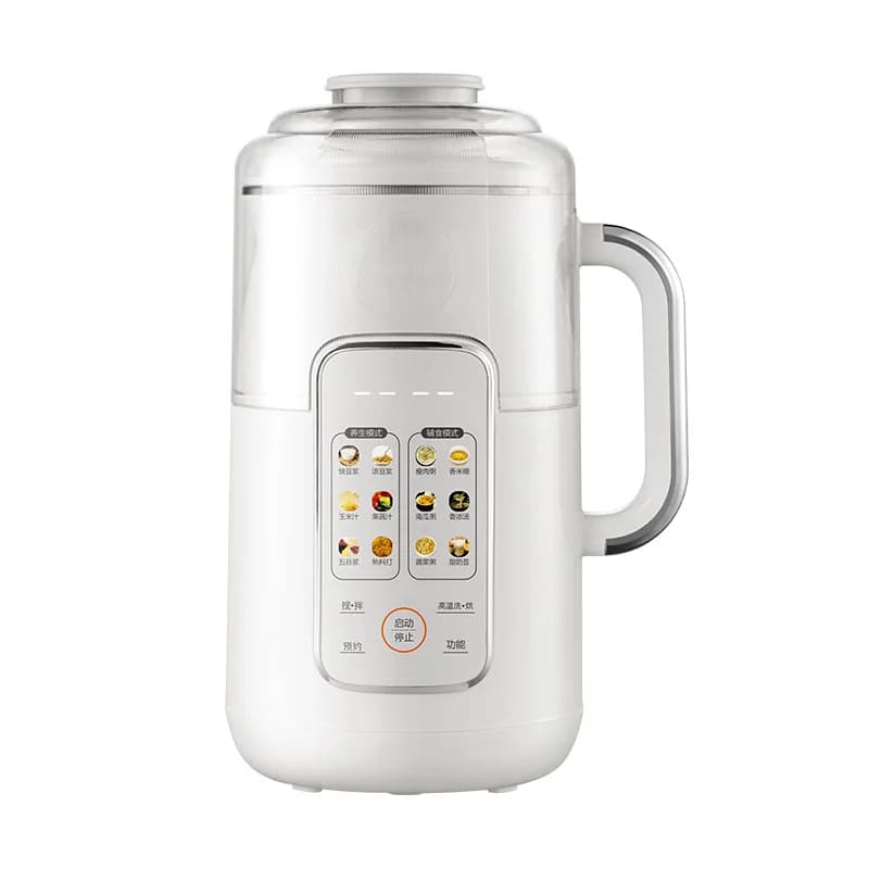 Heizmixer mit 1,2-L-Kapazität, Touch-Bedienung, Edelstahl