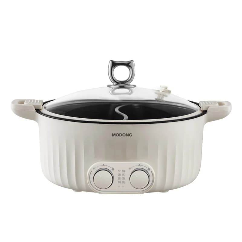 7L Elektro-Hotpot mit zwei Zonen und unabhängiger Temperaturregelung