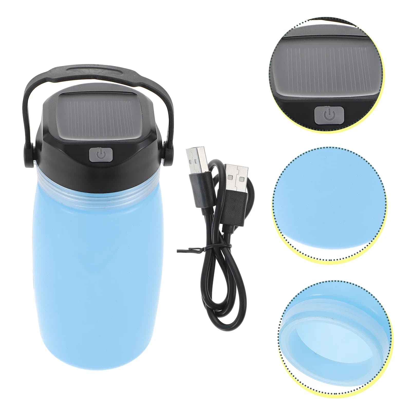 Solar-Lade-Campingkessel