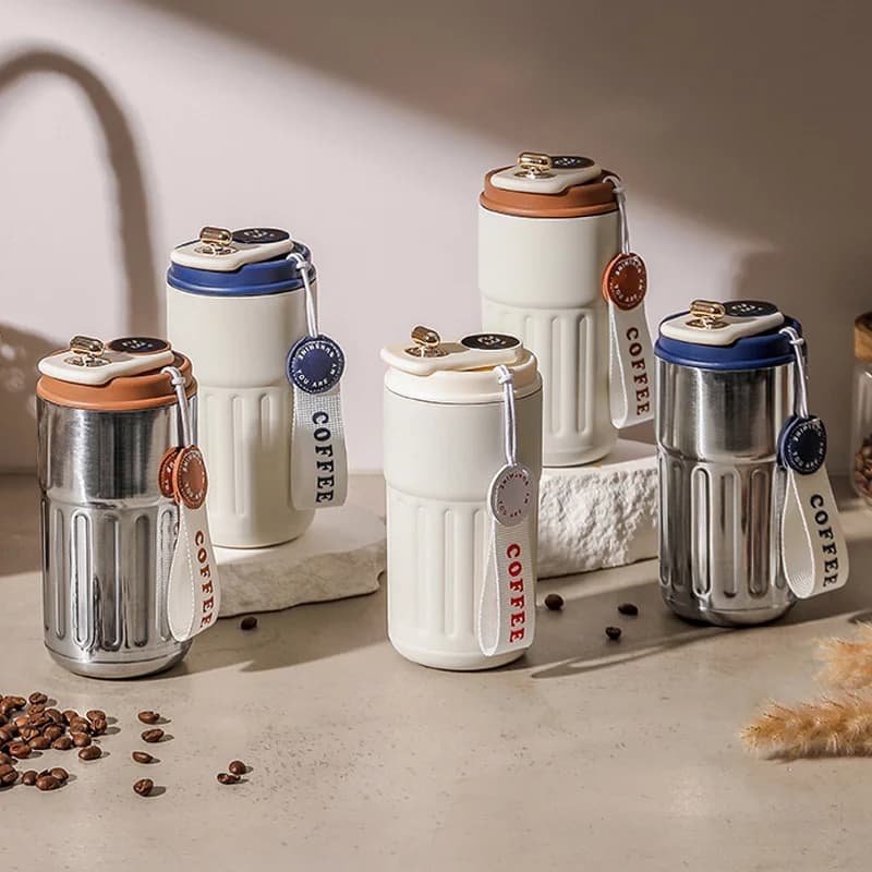 450ml Thermobecher mit Temperaturanzeige