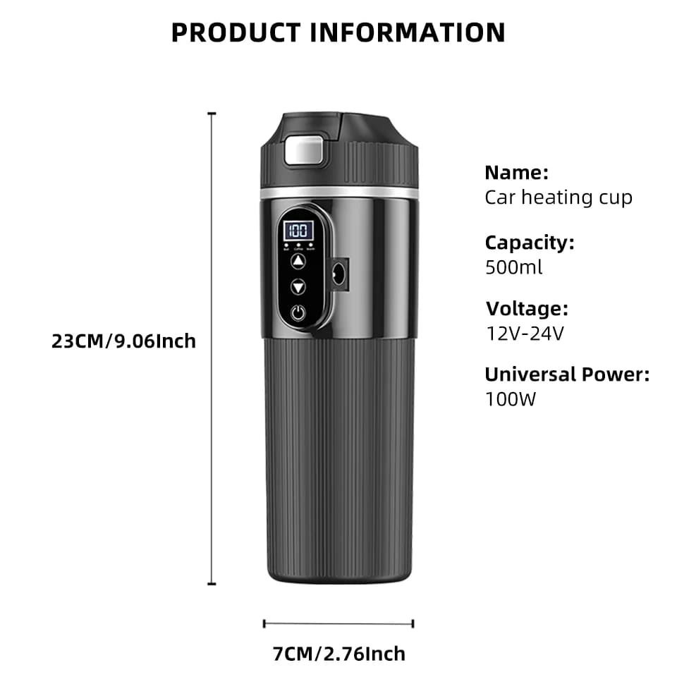 500ml 12V/24V Elektrischer Heizbecher