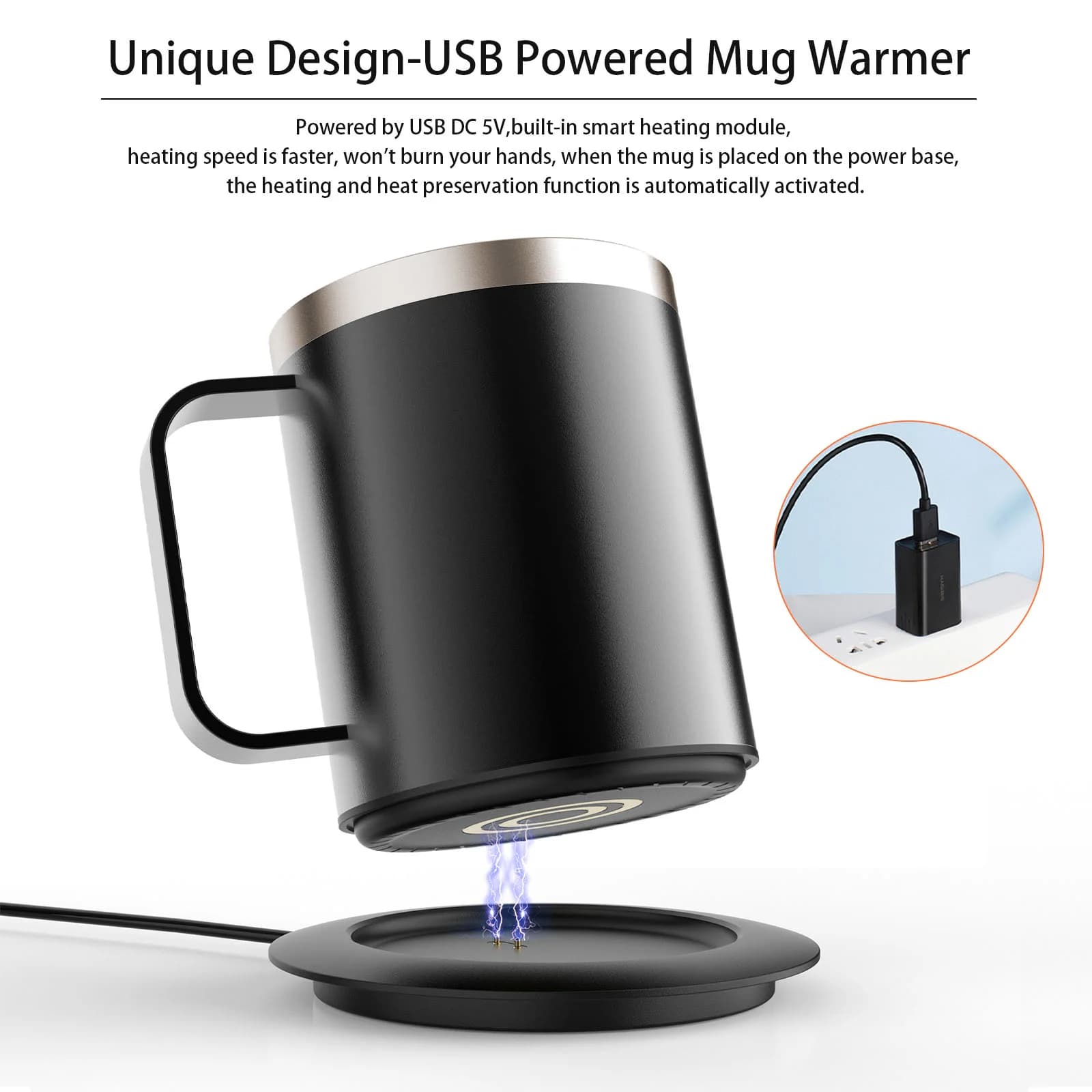 12oz USB beheizter Kaffeebecher