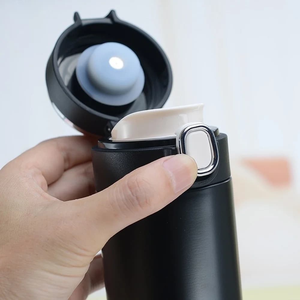 400ml Thermoskanne mit Temperaturanzeige
