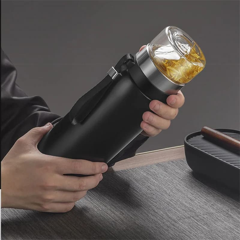 750ml/1100ml Tee-Infuser-Thermoskanne
