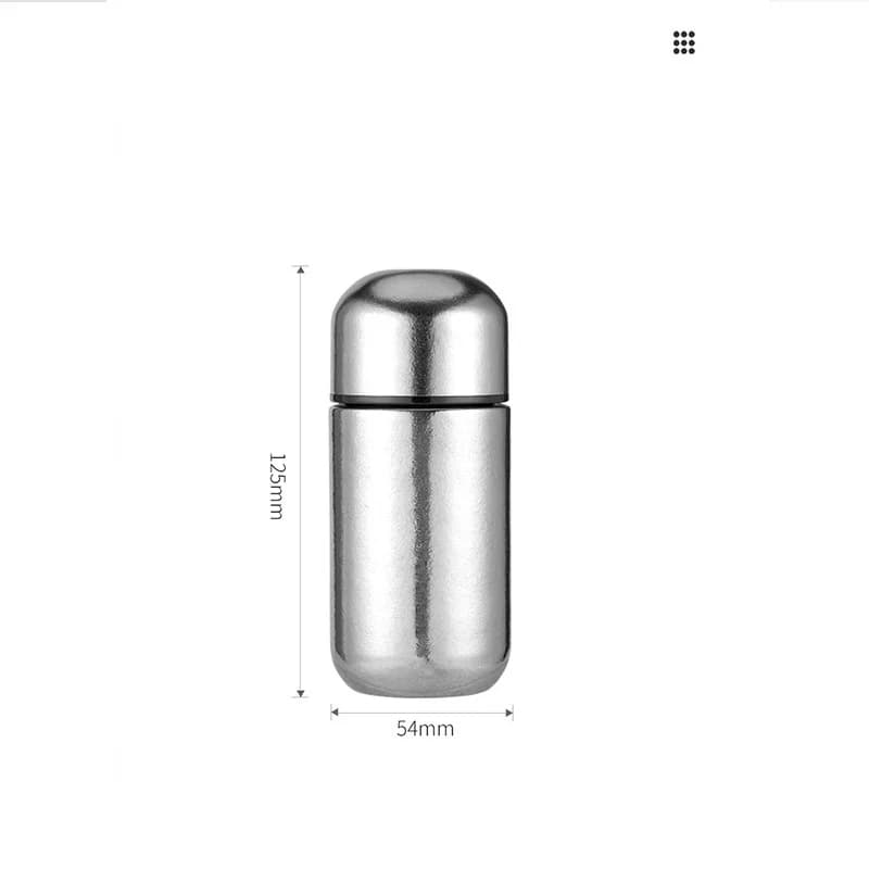 150ml Reine Titan-Taschenflasche