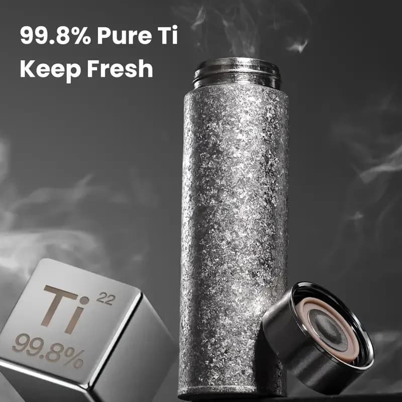 500ml Thermalbecher aus reinem Titan